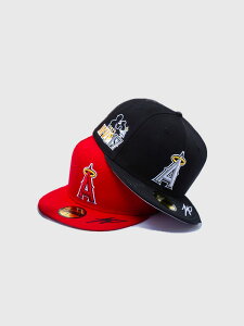 NEW ERA 59FIFTY �j���[�G�� �L���b�v ��J �ĕ� �O�b�Y MVP �z�[�������� �L�O �L���b�v ���T���[���X�E�G���[���X Shohei Ohtani American League MVP & Home Runs Leaders 2023 �T�C�� �h�J �X�q �x�[�X�{�[���L��
