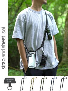 ROOT CO ���[�g�R�[ �L�[�z���_�[ �l�b�N�X�g���b�v �V�����_�[�X�g���b�v �����Y ���f�B�[�X �u�����h �X�}�z �A�E�g�h�A GRAVITY UTILITY WEBBING NECK SHOULDER LOOP INNER LOOP SHEET �V���v�� ������� �Z�b