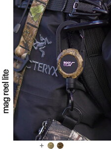 ROOT CO ���[�g�R�[ �}�O�l�b�g�����^ �J���r�i �L�[�z���_�[ �L�[�����O �}�O���[�� �o�R �����Y ���f�B�[�X GRAVITY MAG REEL LITE MILITARY EDITION ���� �J���t�� �A�E�g�h�A �L�����v �t�F�X �� �g�� 