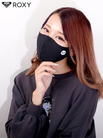 【在庫処分】ROXY ロキシー マスク 洗える レディース キッズ 子供 おしゃれ 洗えるマスク ファッションマスク PM2.5対応 花粉 飛沫99％カット フィルター付き 黒 ウォッシャブルマスク ROA205689T 母の日 ギフト プレゼント