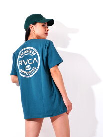 【ネコポス送料無料】RVCA ルーカ Tシャツ レディース メンズ 半袖 ブランド 大きいサイズ ゆったり 綿100% スポーツ カジュアル 大きめ ゆったり おしゃれ かわいい ユニセックス RVCA SS ルカトップス ロゴ 白 黒 ジム BC041-242-240 母の日 ギフト プレゼント