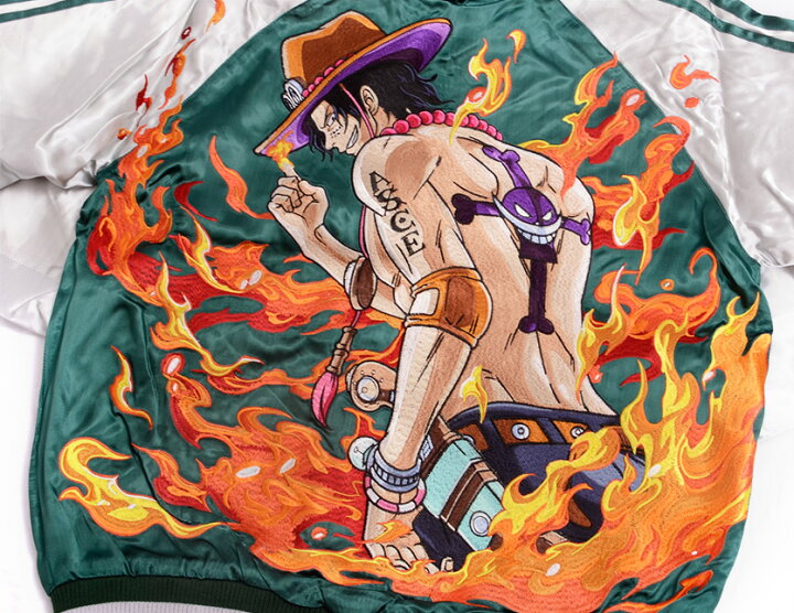 楽天市場】ワンピース ONE PIECE グッズ スカジャン メンズ レディース  