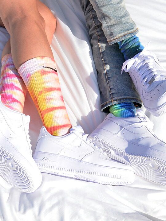 楽天市場 Sock Sammy Jo ソックサミ ジョー ソックス レディース メンズ おしゃれ かわいい ブランド 靴下 ユニセックス Nike ナイキ Atmospheric Crew Socks タイダイ柄 染め ダンス ストリート スケーター カジュアル スポーツ Ssj7777 夏休み ギフト プレゼント