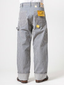 SUGAR CANE シュガーケーン ワークパンツ メンズ レディース デニム おしゃれ かっこいい 11oz. HICKORY STRIPE WORK PANTS 11オンス ヒッコリーストライプ ワークパンツ ペインターパンツ 経年変化 日本製 東洋エンタープライズ SC41823 母の日 ギフト プレゼント