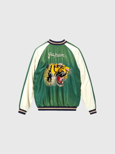 TAILOR TOYO �e�[���[���m �X�J�W���� �����Y ���f�B�[�X 2025 Early 1950s Style Acetate Souvenir Jacket TIGER HEAD × JAPAN MAP AGING MODEL �^�C�K�[�w�b�h �W���p���}�b�v �^�C�K�[ �g�� �� �G�C�W���O���H ���m TT1