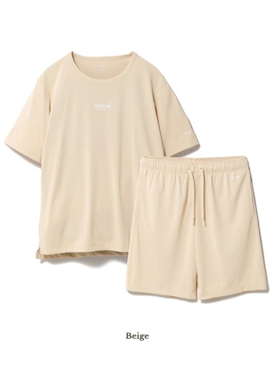 楽天市場】TENTIAL bakune DRY 半袖 ハーフパンツ リカバリーウェア 