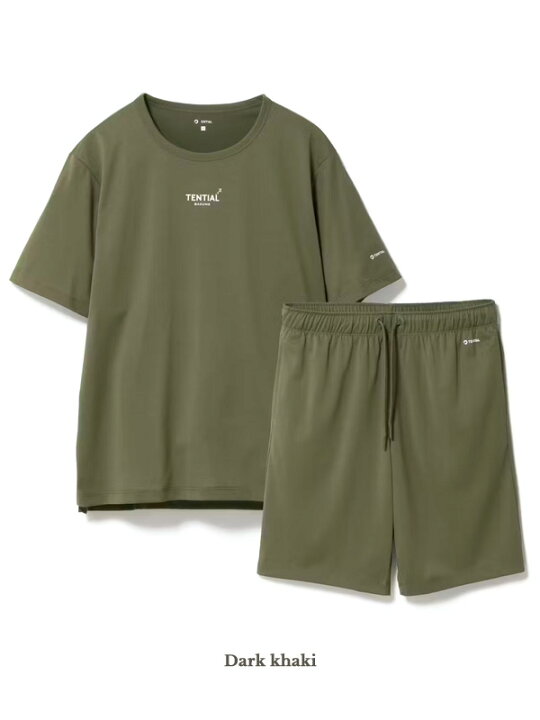 楽天市場】TENTIAL bakune DRY 半袖 ハーフパンツ リカバリーウェア 