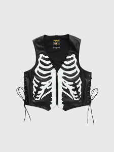 �y�X�[�p�[�Z�[���zVANSON × MASTERMIND WORLD �o���\�� �}�X�^�[�}�C���h ���[���h ���U�[ �x�X�g �J�X�^�� �X�e�A�n�C�h ���v �{�[�� �X�J�� MW25C15-VE100 LEATHER VEST CUSTOM