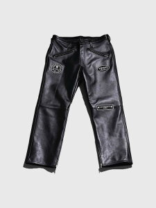 �y�X�[�p�[�Z�[���zVANSON MASTERMIND WORLD �}�X�^�[�}�C���h �o���\�� ���U�[�p���c �����Y ���f�B�[�X �v�p�� ��p�� �u�����h BONE LEATHER PANTS CUSTOM �{�[�� �X�J�� ���b�y�� �o�C�N �o�C�J�[ �X�g