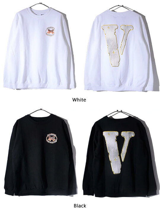 楽天市場】【在庫処分】VLONE ヴィーロン スウェット トレーナー 