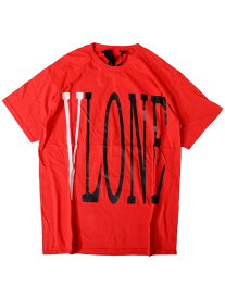 【在庫処分】VLONE ヴィーロン ヴィーローン Tシャツ メンズ レディース ユニセックス 半袖 STAPLE T-SHIRT S/S TEE RED/BLACK A$AP Mob エイサップモブ ASAP BARI エイサップ バリ Ian Connor イアン・コナー Kanye West カニエ・ウエスト 愛用ブランド STAPLE-SST-RB