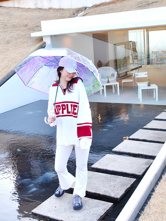 楽天市場 Wpc 傘 ビニール グラデーション レディース ビニール傘 可愛い オシャレ キラキラ インスタ Sns 高校生 大学生 普段使い ブランド オシャレ女子 大きい 雨傘 梅雨 雨対策 パイピング シャイニーアンブレラ Shiny Plastic Umbrella Pt 028 029 夏休み ギフト