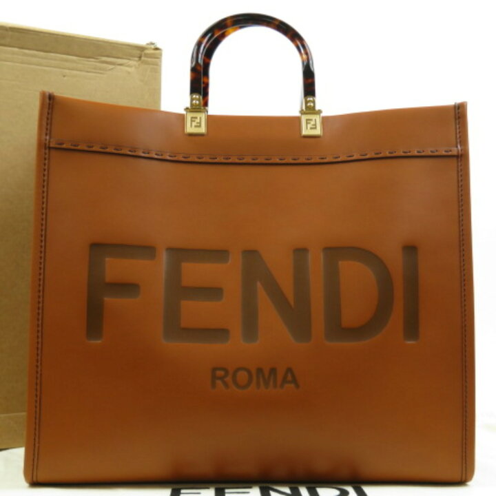 楽天市場】本物 未使用品 FENDI フェンディ サンシャインショッパー 