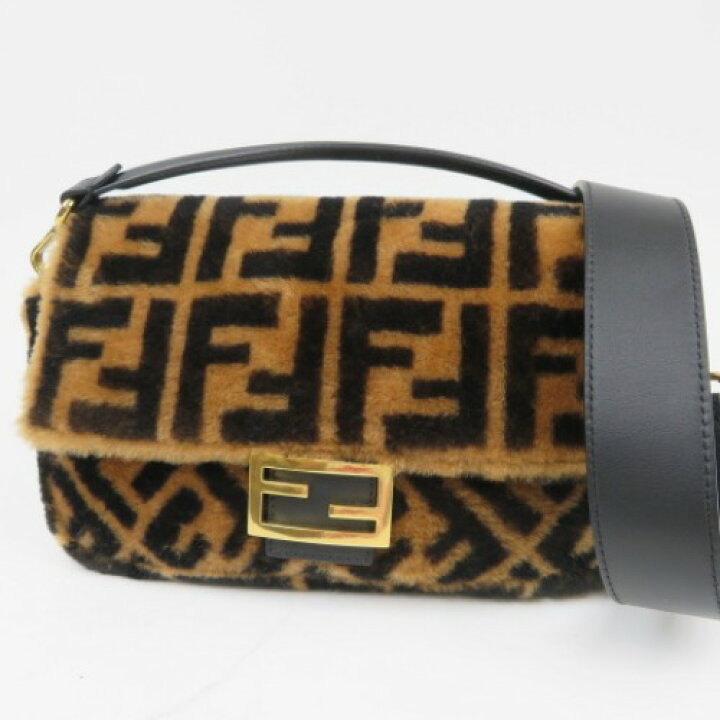 楽天市場】本物 未使用品 FENDI フェンディ バゲット 2WAY ズッカ柄 
