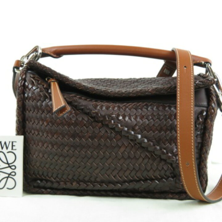 楽天市場】本物 新品同様美品 LOEWE ロエベ パズルバッグスモール 