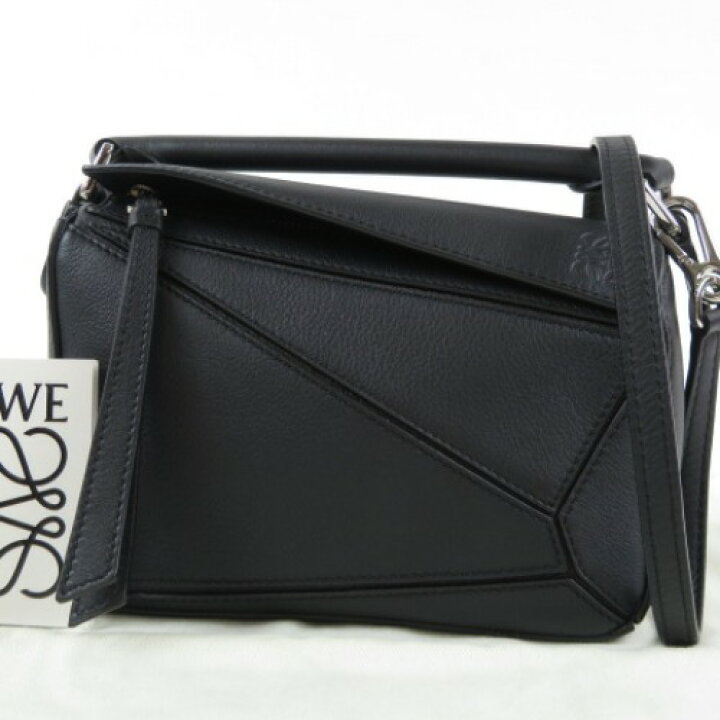 楽天市場】本物 未使用品 LOEWE ロエベ パズルバッグミニ 現行 2WAY 