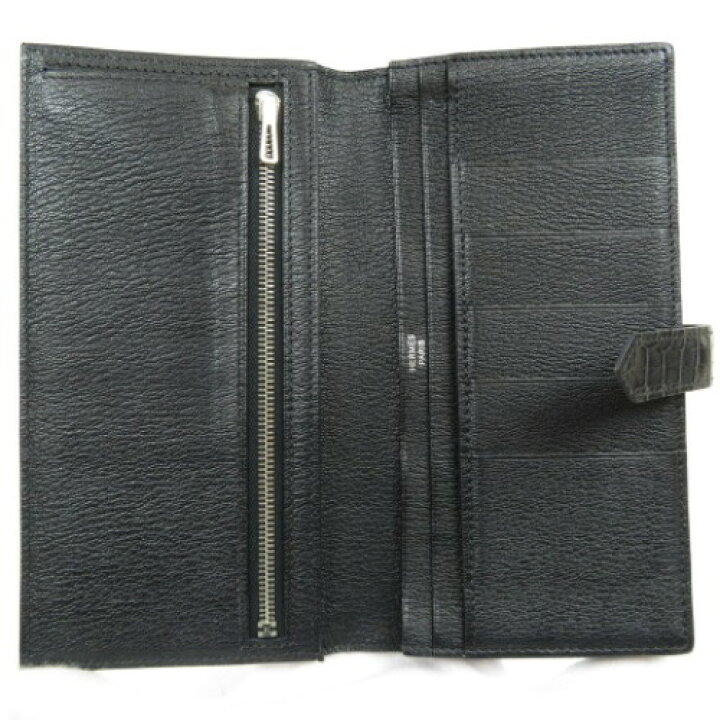 楽天市場】本物 美品 HERMES エルメス ベアンスフレ アリゲーター 