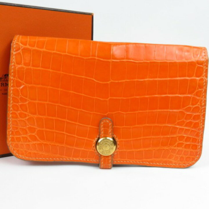 楽天市場】本物 美品 HERMES エルメス ドゴンGM G金具 ヴィンテージ 長 