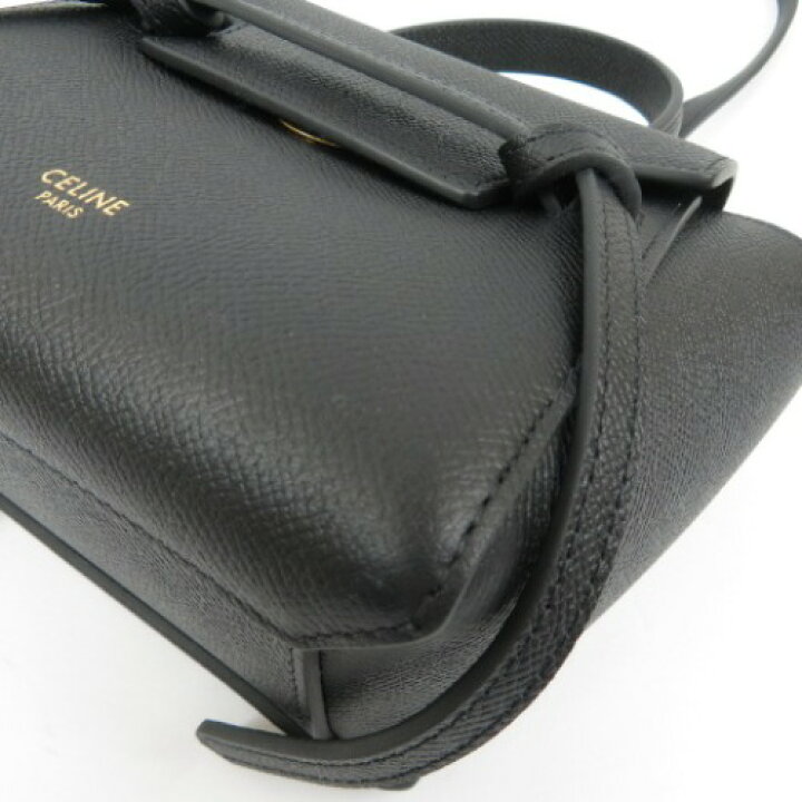楽天市場】本物 未使用品 CELINE セリーヌ 2WAY ベルトバッグピコ 斜め 