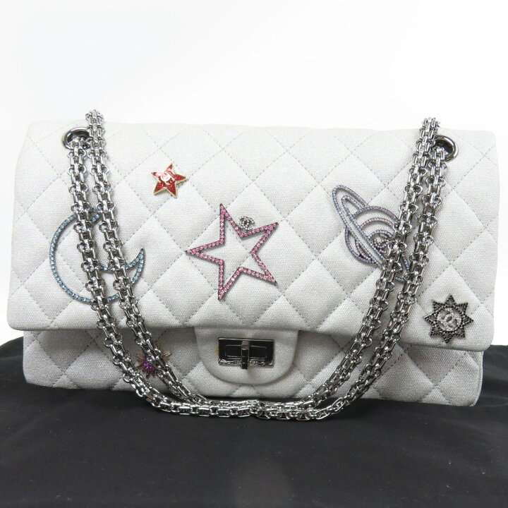 楽天市場】シャネル バッグ CHANEL マトラッセ Wフラップ 28cm  