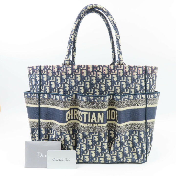 楽天市場】クリスチャンディオール トロッター ラージトート  