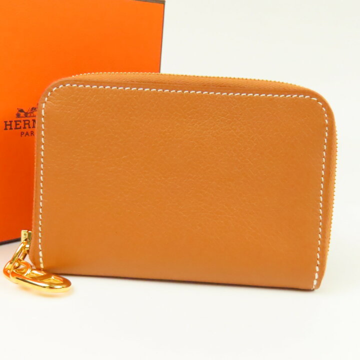 HERMES エルメス ジップアンゴー コインケース シェーヌダンクル U刻印