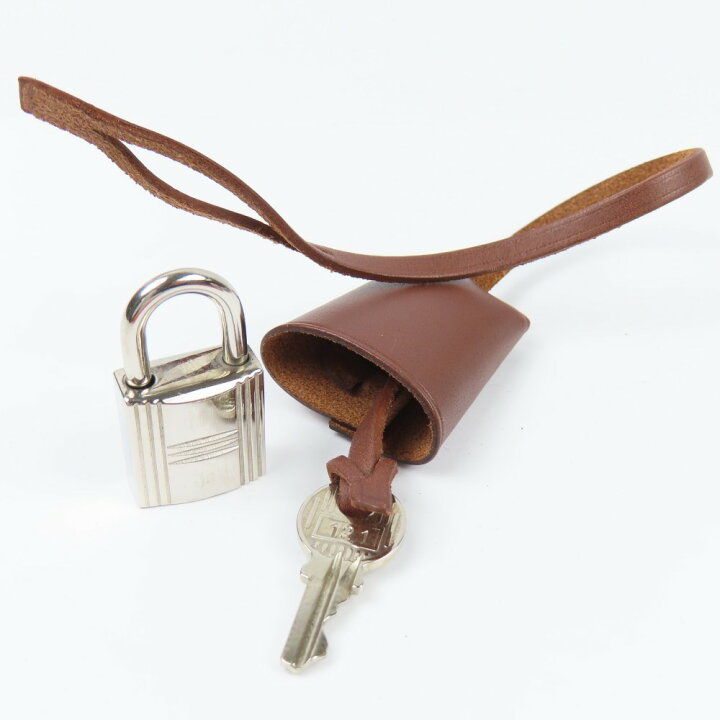 極美品】エルメス HERMES カデナ 南京錠 鍵 セット100番 阻む