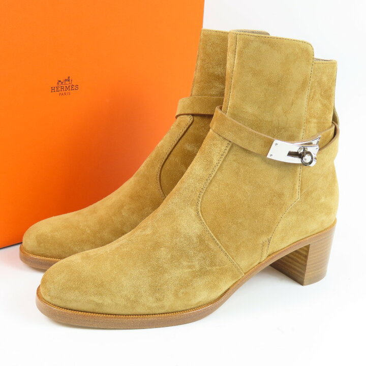 楽天市場】エルメス フレンチ50 ケリーベルト 靴 スエード ショート 