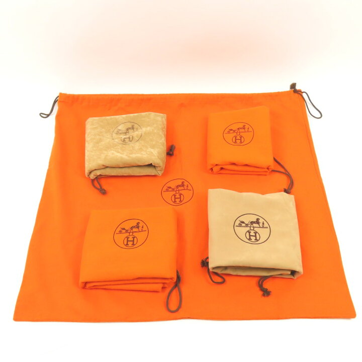 楽天市場】エルメス 巾着 保存袋 ダストバッグ バッグ用 5点セット  