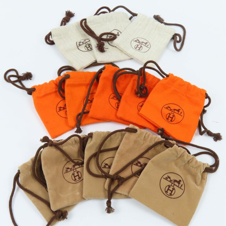 楽天市場】エルメス 巾着 保存袋 ダストバッグ 小物用 靴用 20点  