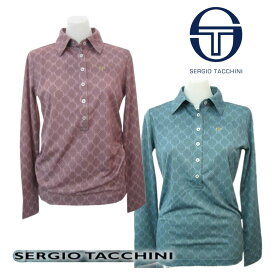 【SERGIO TACCHINI】セルジオ・タッキーニ長袖プリントシャツ レディース（SFR851）