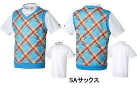 アディダス JP adicross ベストレイヤード半袖ボタンダウンポロシャツ JLI46