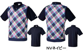 アディダス JP adicross ベストレイヤード半袖ボタンダウンポロシャツ JLI46