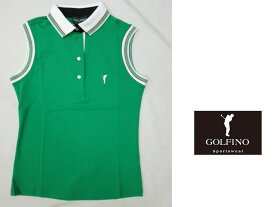 ゴルフィーノ レディースノースリーブポロシャツ1436223【GOLFINO/海外一流メーカー】