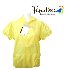 【PARADISO】パラディーゾ レディース ライトブルゾン(ISL05D)【撥水/収納OK/レイン/ゴルフウエア/防風】