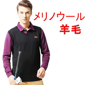 AEgbg y mE[ 100 zyuԂ̊x+㏸zyMEGA Golf ~̗z Winter Wear Merino Wool Vestz KSt ~̗z EB^[EFA mE[ xXg yHT-M601 Seriesz 02P05