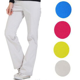 【レディース】【全4カラー】【快適スーパーストレッチ】【MEGA Golf Colored Stretch Long Pants】 メガゴルフ スーパー ストレッチ カラー ロングパンツ【MF504】