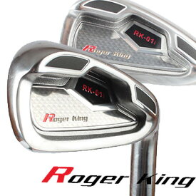 広田ゴルフ ロジャーキング アイアンセット RK-01i 6本 #6-9,Pw,Sw スチールシャフト