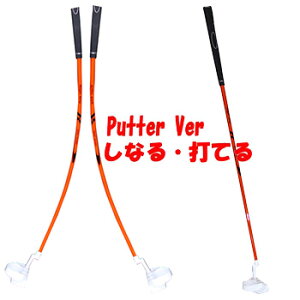 【待望のパターバージョン】 柔らかいシャフトでプロスイングを身につける 広田ゴルフ ロジャーキング スイングドクター パター ゴルフ練習器具 02P05Nov16