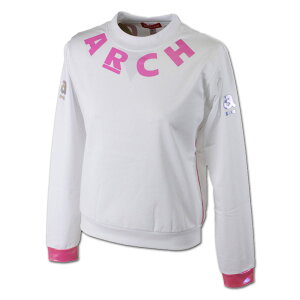 アルチビオ 長袖プルオーバー レディース 春夏用 白 ピンク 黒 M L 259204【 あす楽 送料無料 】 [ archivio ゴルフ ゴルフウェア ゴルフウエア ウェア 長袖 プルオーバー GOLF おしゃれ かわいい ギ