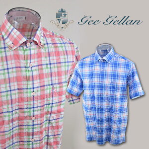 �y �����y �������� 70%OFF �z �Q���� �����V���c �����Y M L LL 8210-1536[ GEE GELLAN �W�[�Q���� ���� �V���c �s���N �u���[ �� �`�F�b�N �T�b�J�[ ������ �{�^���_�E�� �t�� �M�t�g �傫���T�C�Y �A