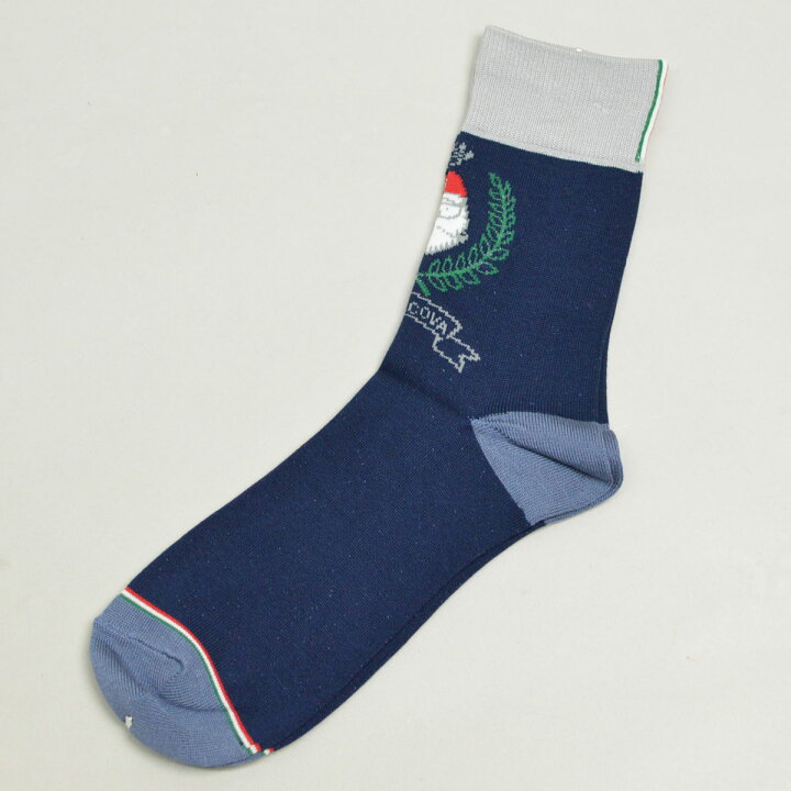 メンズ ソックス靴下 290 Sinacova おしゃれ カジュアル ゴルフ リゾート 日本製 紺 高級素材 最大59 オフ 紺