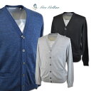 ゲラン カーディガン メンズ 秋冬用 紺 黒 グレー M 3110-5301【 あす楽 送料無料 】[ GEE GELLAN ジーゲラン 長袖 毛 ウール ゴルフ かっこいい おしゃれ 大きいサイズ プレゼント ギフト セール アウトレット sale golf クリスマス ]