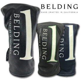 BELDING ヘッドカバー メンズ 茶 紺 黒バー用 hbhc596974【 あす楽 送料無料 】[ ベルディング ゴルフ 1W DWバー サーカ プレミアムバー CIRCA DRIVER HEAD COVER かっこいい おしゃれ golf 高級 レア 本皮 本革 牛革 レザー ]