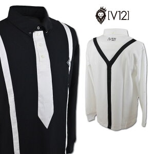 V12 |Vc Y H~p   M L LL v122120ct02y y  z[ BgDG  | L/S FAKE TIE V12 Mtg  golf St v[g A uCgDGu ]