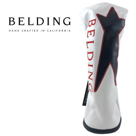 BELDING ヘッドカバー メンズ 白 FW用 hbhc000066【 あす楽 送料無料 】[ ベルディング ゴルフ FW フェアウェイウッド サーカ プレミアム CIRCA DRIVER HEAD COVER かっこいい おしゃれ golf 高級 レア 本皮 本革 牛革 レザー ]