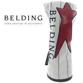 BELDING ヘッドカバー メンズ 白 FW用 hbhc000081【 あす楽 送料無料 】[ ベルディング ゴルフ FW フェアウェイウッド サーカ プレミアム CIRCA DRIVER HEAD COVER かっこいい おしゃれ golf 高級 レア 本皮 本革 牛革 レザー ]