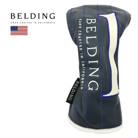 BELDING ヘッドカバー メンズ 紺バー用 hbhc000082【 あす楽 送料無料 】[ ベルディング ゴルフ 1Wバー サーカ プレミアム かっこいい おしゃれ golf 高級 レア 本皮 本革 牛革 レザー ]