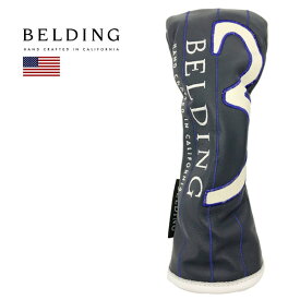 BELDING ヘッドカバー メンズ 紺 フェアウェイウッド用 hbhc000083【 あす楽 送料無料 】[ ベルディング ゴルフ FW フェアウェイウッド サーカ プレミアム かっこいい おしゃれ golf 高級 レア 本皮 本革 牛革 レザー ]