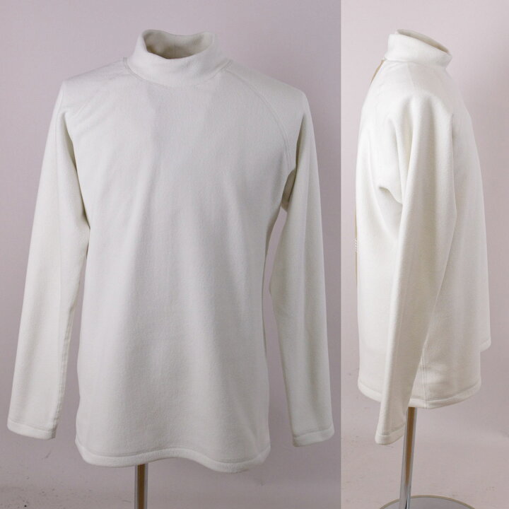 楽天市場】muta MARINE GOLF 長袖ハイネックシャツ メンズ 秋冬用 白 